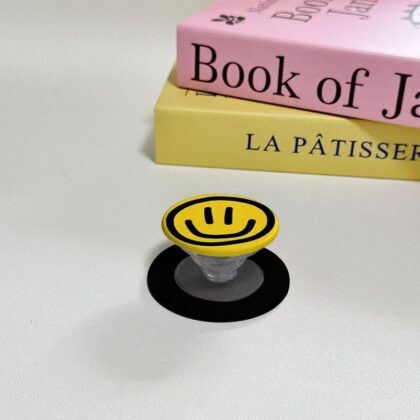 รูปแบบหน้ายิ้มขาตั้งโทรศัพท์เหมาะสําหรับ Iphone 16 pro max 12 13 14 15 ที่วางโทรศัพท์มาใหม่ที่จับโทรศัพท์