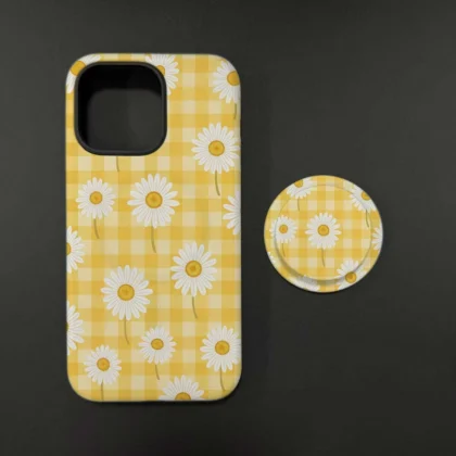 เคสลายดอกเดซี่ เหมาะสําหรับ iPhone 17 17promax 12promax 12 13 14 15 pro max เคสฝาหลัง 14promax 15pro 16 Pro max ปลอก