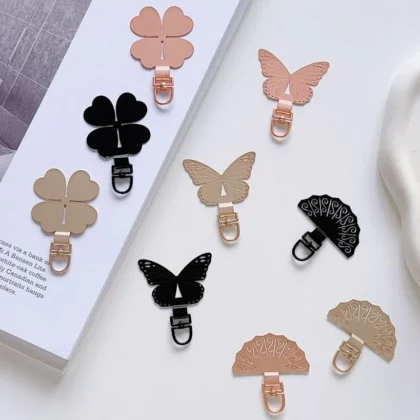 แพทช์ปะเก็นโลหะโทรศัพท์มือถือสลิงสายไฟคลิปสแตนเลสโทรศัพท์เชือกเส้นเล็กการ์ด การ์ดเชื่อมต่อความปลอดภัย